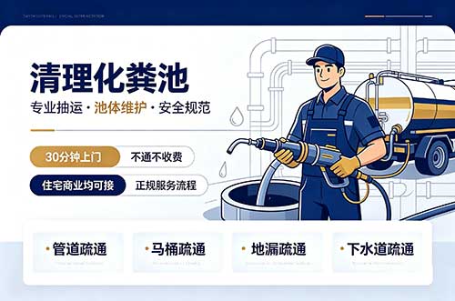 鞍山清理化粪池